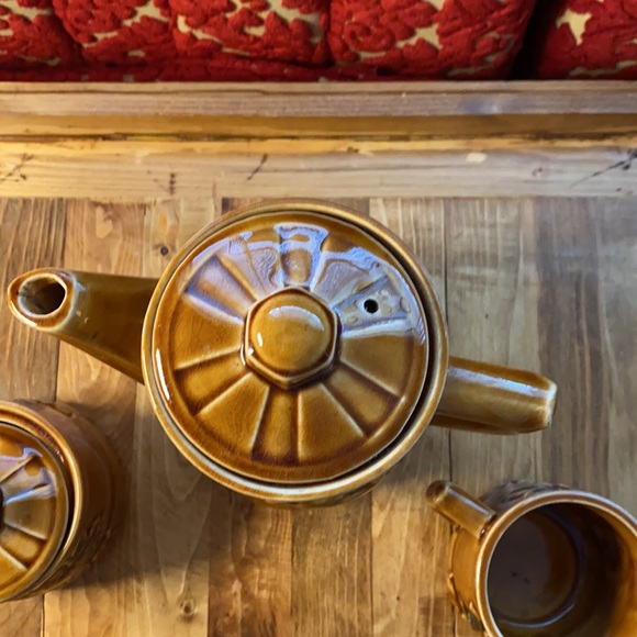 Vintage Retro Fruit Design Tea Set - Picture 3 of 14